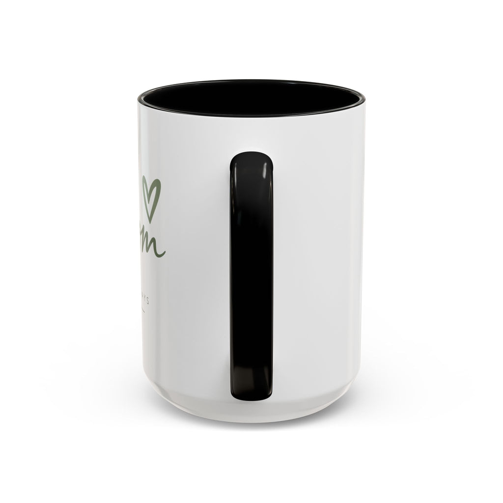 ChefMom Accent Coffee Mug – Good Food, Happier Days (11,15oz)