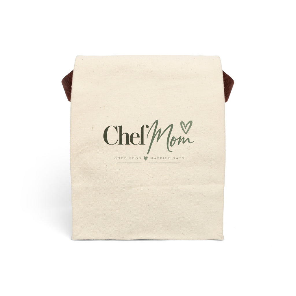 ChefMom Canvas Lunch Bag – Good Food, Happier Days