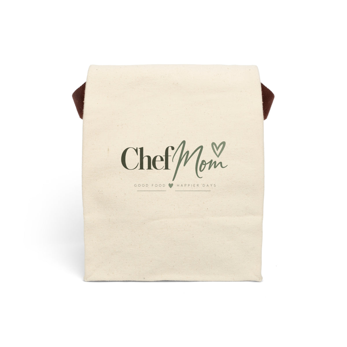ChefMom Canvas Lunch Bag – Good Food, Happier Days