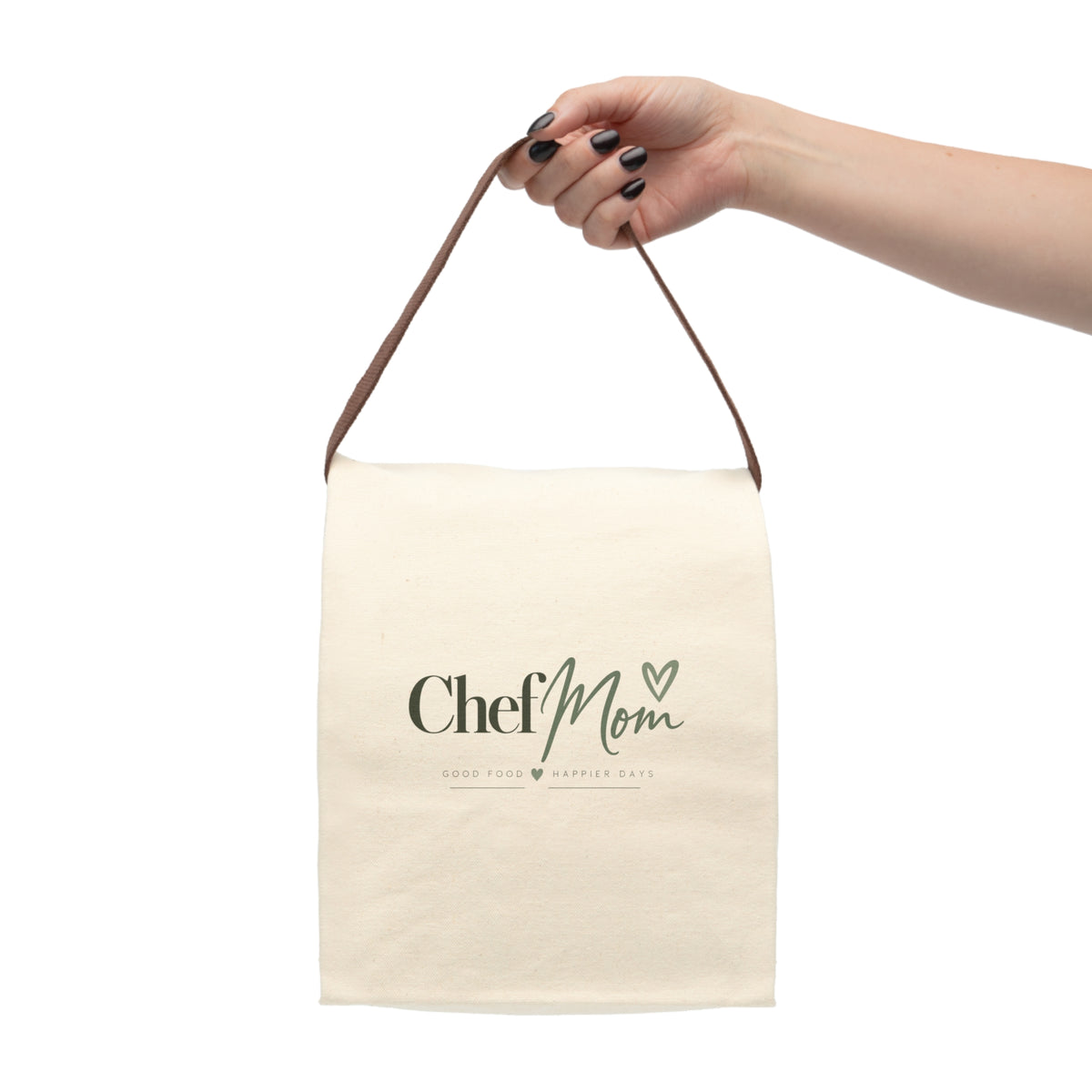 ChefMom Canvas Lunch Bag – Good Food, Happier Days