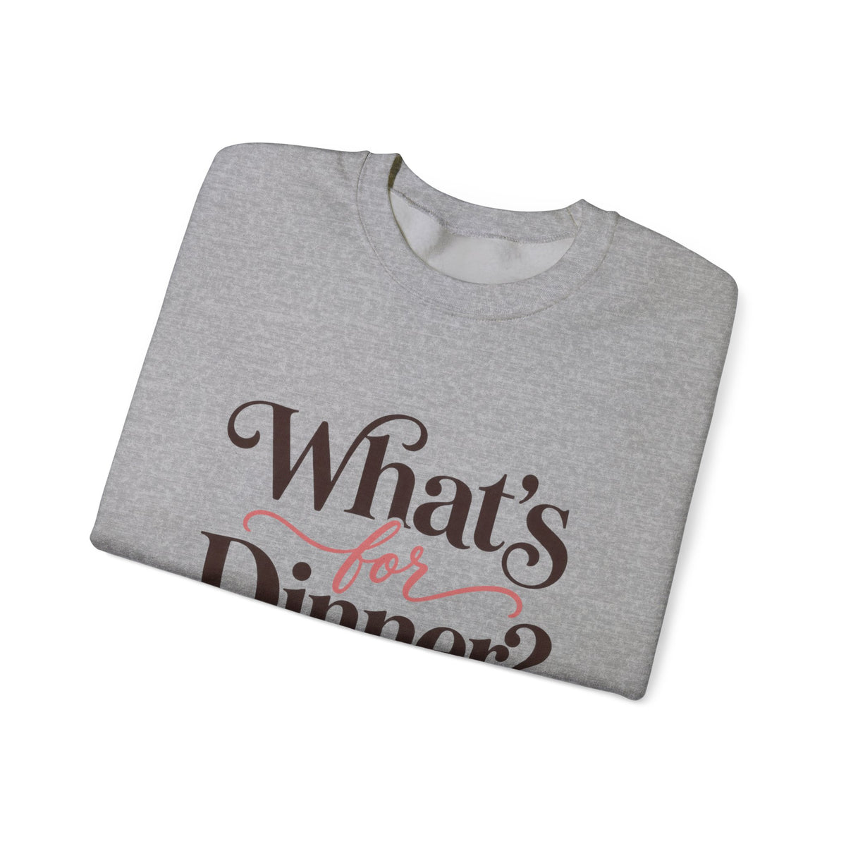 ChefMom Crewneck Sweatshirt – What’s for Dinner? Again?