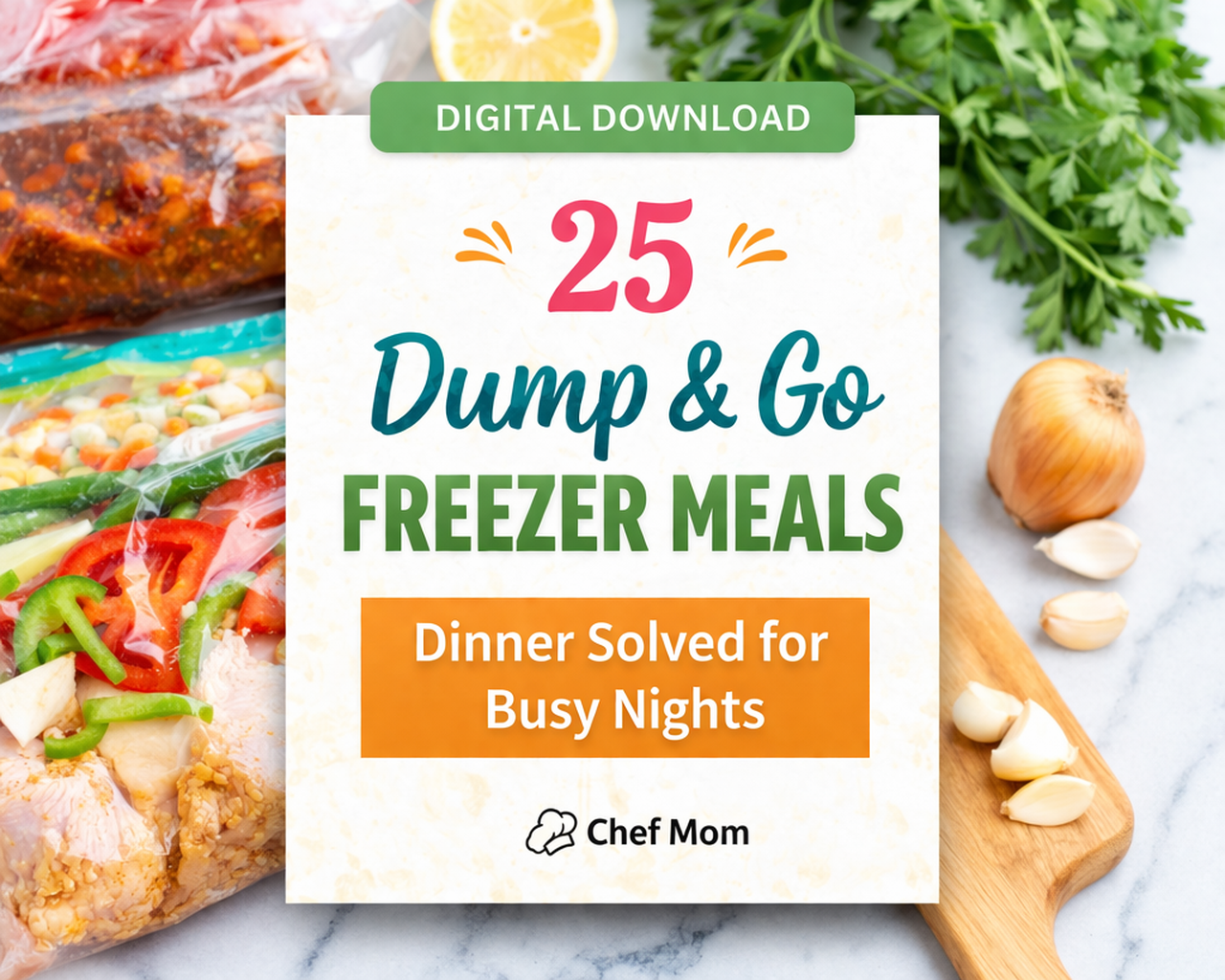 25 Dump & Go Freezer Meals for Busy Families (Easy Dinner Solution)