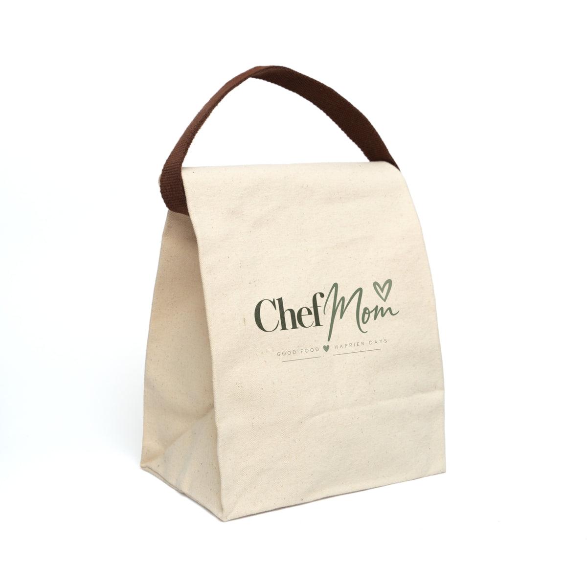ChefMom Canvas Lunch Bag – Good Food, Happier Days