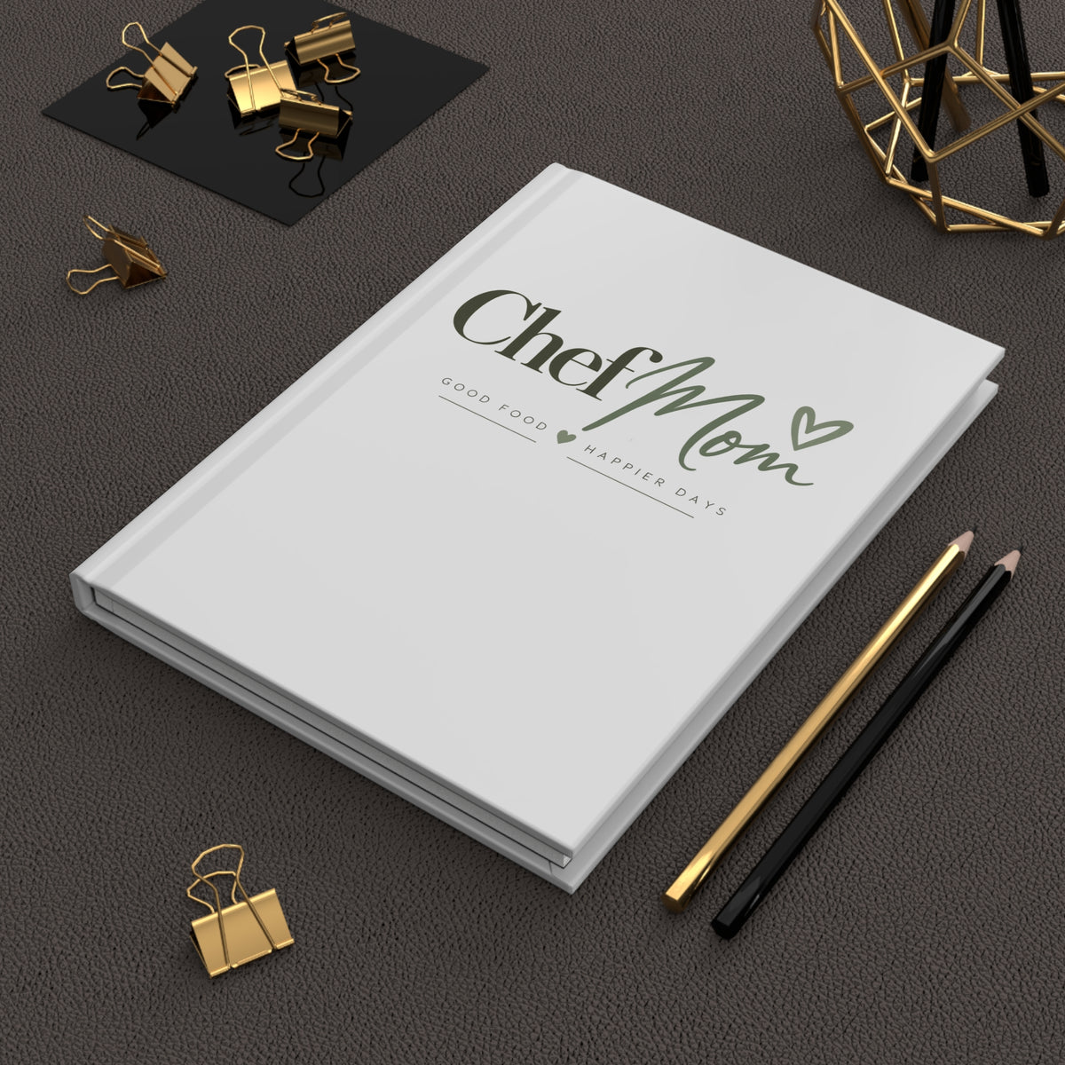ChefMom Hardcover Kitchen Journal – Good Food, Happier Days