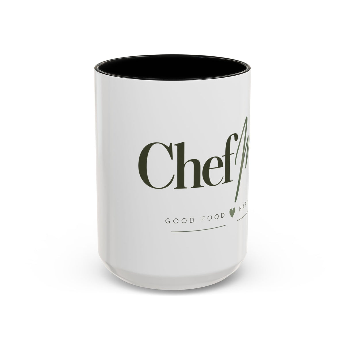 ChefMom Accent Coffee Mug – Good Food, Happier Days (11,15oz)