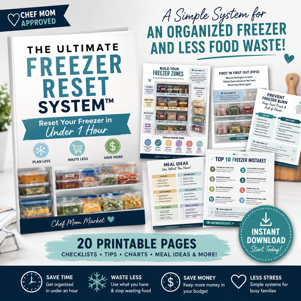 The Freezer Reset System 2.0™: Organize, Plan & Save Your Sanity