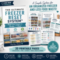 The Freezer Reset System 2.0™: Organize, Plan & Save Your Sanity