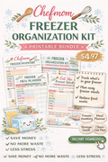 Chefmom Freezer Organization Kit