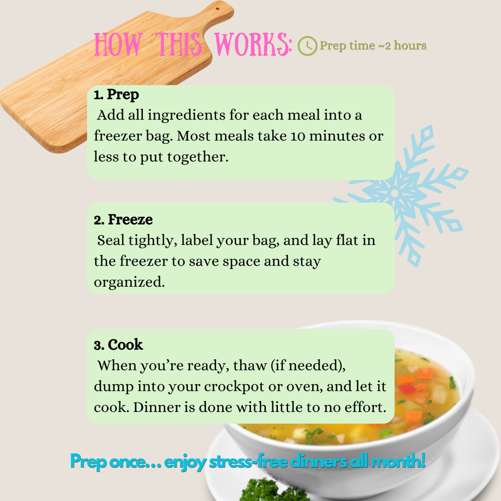 25 Dump & Go Freezer Meals for Busy Families (Easy Dinner Solution)